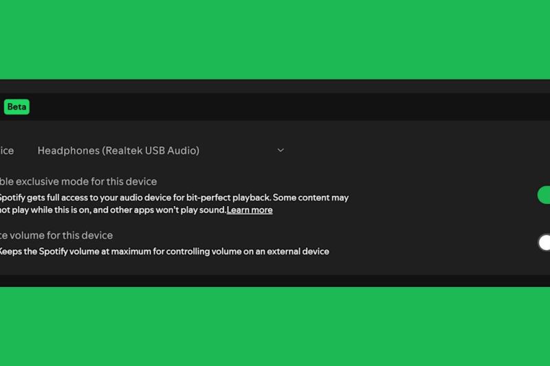 Spotify rolls out ‘bit-perfect’ playback in Windows app