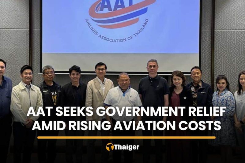 Thai aviation industry costs rise as AAT seeks government relief