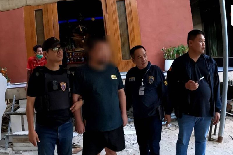 Chinese fugitive held in Thailand over 500m baht fraud