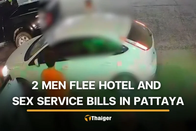 2 men flee hotel and sex service bills in Pattaya