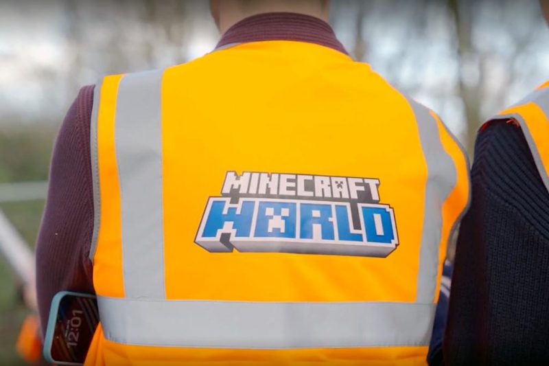 A Minecraft theme park will open in London in 2027