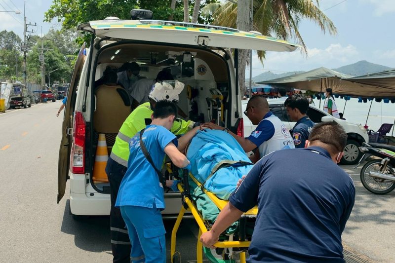 German tourist rescued after drowning at Bang Sare beach in Chonburi