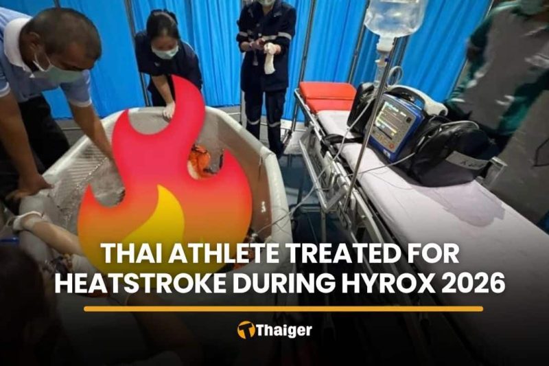 Thai athlete treated for heatstroke during HYROX Bangkok 2026