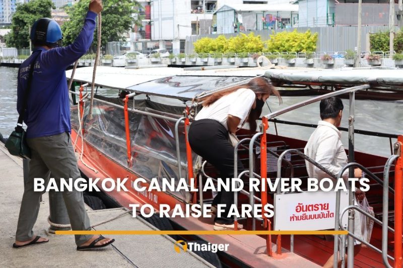 Boat operators cite diesel surge as Saen Saep and Chao Phraya fares increase