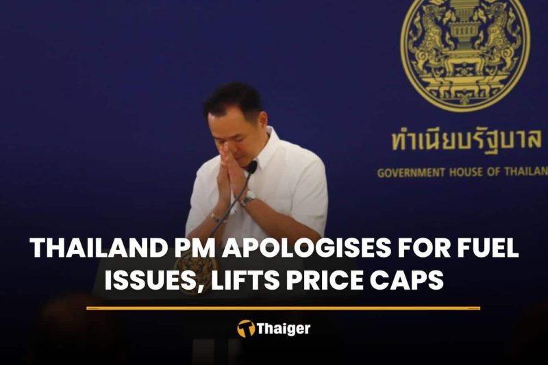 Thailand PM apologises for fuel issues, lifts price caps
