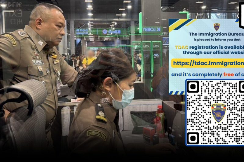 10% of foreign arrivals used fake TDAC sites, immigration warns