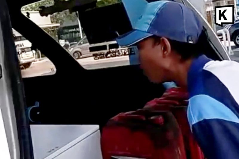 Coffin brought to petrol station to prove need for cremation fuel after refusal