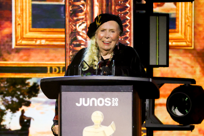 Joni Mitchell Calls Mark Carney a Blessing