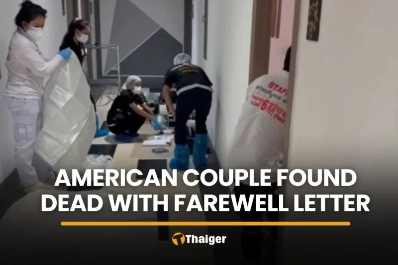American couple found dead in Pattaya room with farewell letter
